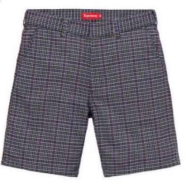 supreme Work Pant Grey Plaid