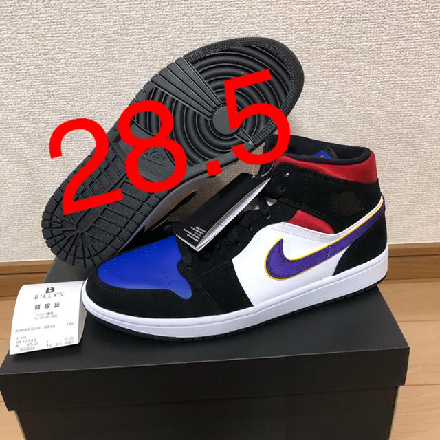 NIKE(ナイキ)の【28.5】AIR JORDAN 1 MID SE FIELD PURPLE メンズの靴/シューズ(スニーカー)の商品写真