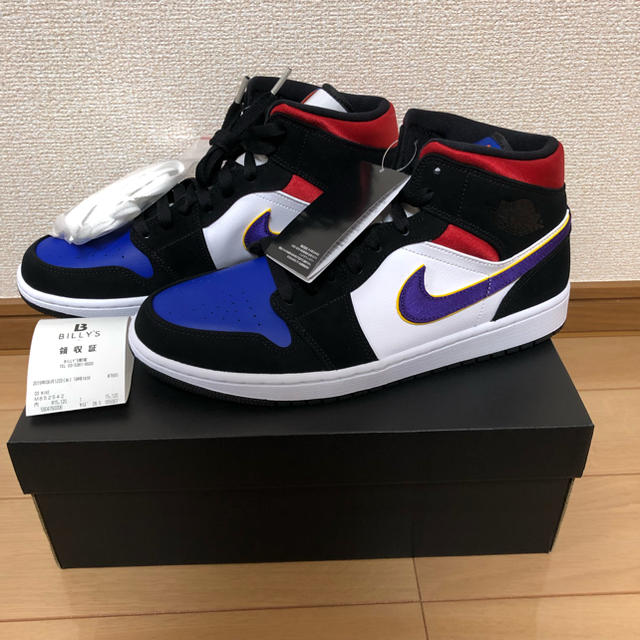 NIKE(ナイキ)の【28.5】AIR JORDAN 1 MID SE FIELD PURPLE メンズの靴/シューズ(スニーカー)の商品写真