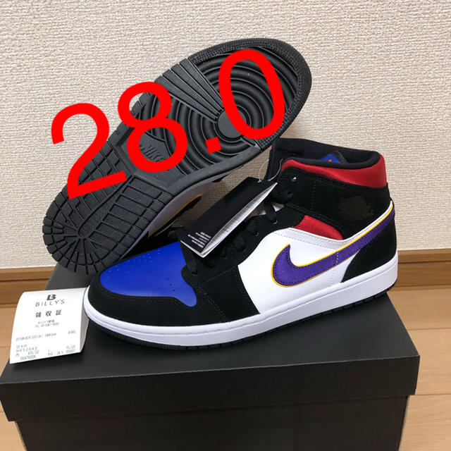 NIKE(ナイキ)の【28】AIR JORDAN 1 MID SE FIELD PURPLE メンズの靴/シューズ(スニーカー)の商品写真