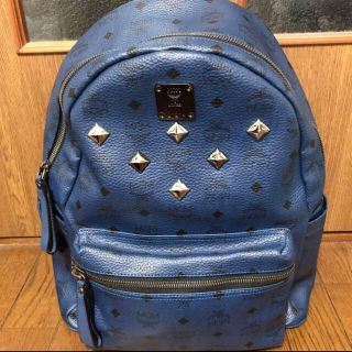 エムシーエム(MCM)のMCM リュック ネイビーブルー(リュック/バックパック)