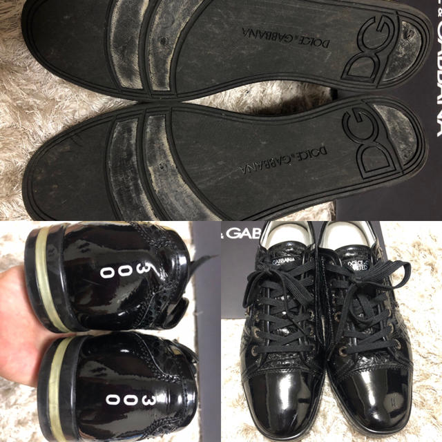 DOLCE&GABBANA(ドルチェアンドガッバーナ)のドルチェ&ガッバーナ スニーカー 超美品 レア パテント パイソン メンズの靴/シューズ(スニーカー)の商品写真