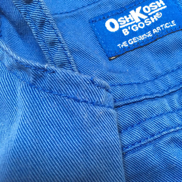 OshKosh(オシュコシュ)のOshKosh オスコシュ 男の子 ロンパース オーバーオール 60㎝ 新品 キッズ/ベビー/マタニティのベビー服(~85cm)(パンツ)の商品写真