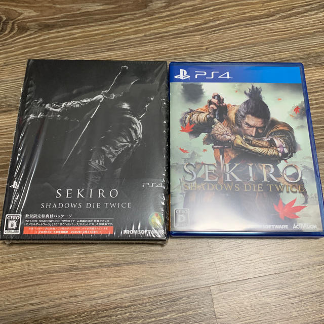 PlayStation4(プレイステーション4)のSEKIRO エンタメ/ホビーのゲームソフト/ゲーム機本体(家庭用ゲームソフト)の商品写真