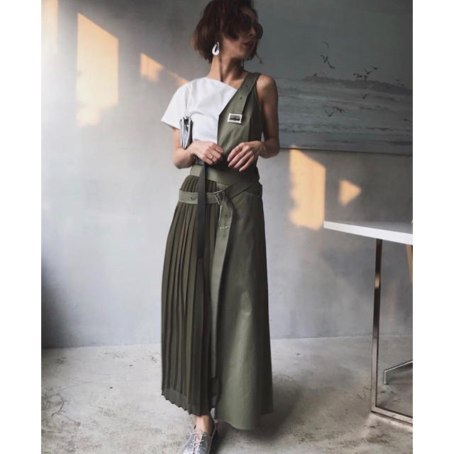 2022年春の BELT TIE SET UP SKIRT | www.ancientvalley.ge