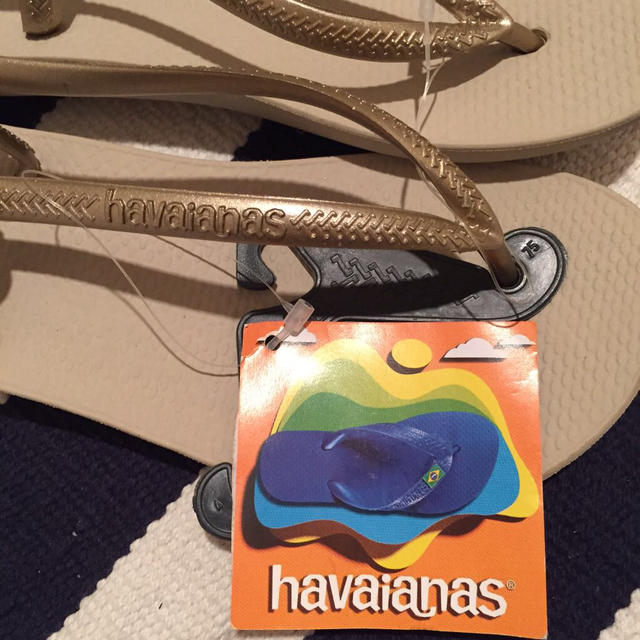 havaianas(ハワイアナス)のタグ付き！havaianas ビーサン♡ レディースの靴/シューズ(サンダル)の商品写真