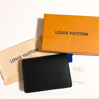 ルイヴィトン(LOUIS VUITTON)の【新品・正規品】ルイヴィトン エピ 名刺入れ(名刺入れ/定期入れ)