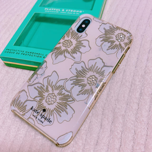 kate spade new york(ケイトスペードニューヨーク)の【kate spade】iPhonex.xs ケース USED スマホ/家電/カメラのスマホアクセサリー(iPhoneケース)の商品写真