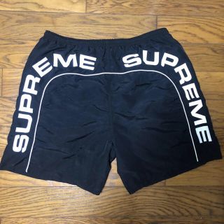 シュプリーム(Supreme)のsupreme 18ss arc logo water short 黒 M 水着(水着)