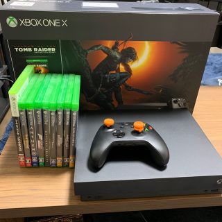 マイクロソフト(Microsoft)のXbox one x セット(家庭用ゲーム機本体)