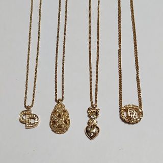 クリスチャンディオール(Christian Dior)の【美品、未使用あり】Christian Dior ネックレス まとめ売り(ネックレス)