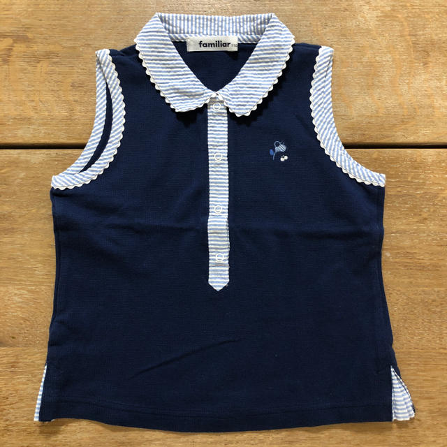 familiar(ファミリア)のファミリア  ノースリーブ 110 キッズ/ベビー/マタニティのキッズ服女の子用(90cm~)(Tシャツ/カットソー)の商品写真