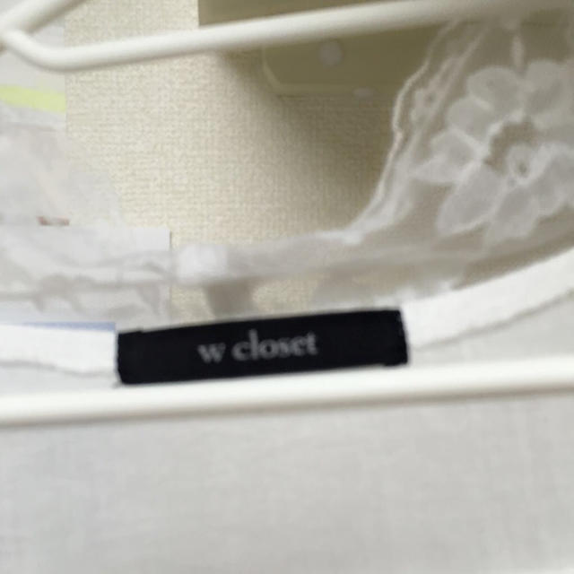 w closet(ダブルクローゼット)のロングレースガウン レディースのトップス(シャツ/ブラウス(半袖/袖なし))の商品写真