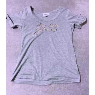 ジルスチュアート(JILLSTUART)のグレーTシャツ(Tシャツ(半袖/袖なし))