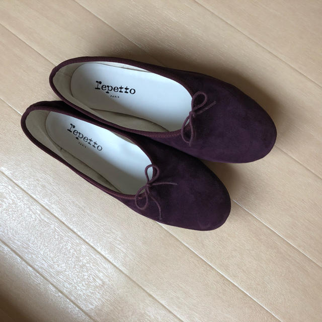 repetto(レペット)のrepetto(レペット)MANONマノン スウェードバレーシューズ レディースの靴/シューズ(バレエシューズ)の商品写真