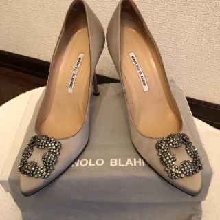 マノロブラニク(MANOLO BLAHNIK)のマノロブラニク ハンギシ    40サイズ(ハイヒール/パンプス)