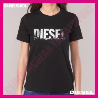 ディーゼル(DIESEL)の【匿名】50％OFF　DIESEL　SILLY-YH　黒　S(カットソー(半袖/袖なし))