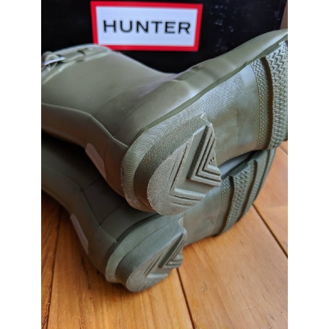 HUNTER(ハンター)のハンター　レインブーツ　キッズ　UK9　長靴 キッズ/ベビー/マタニティのキッズ靴/シューズ(15cm~)(長靴/レインシューズ)の商品写真