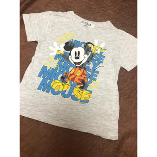 ディズニー(Disney)のDIA CLUB DisneyミッキーマウスプリントTシャツ１００cm中古子供服(Tシャツ/カットソー)