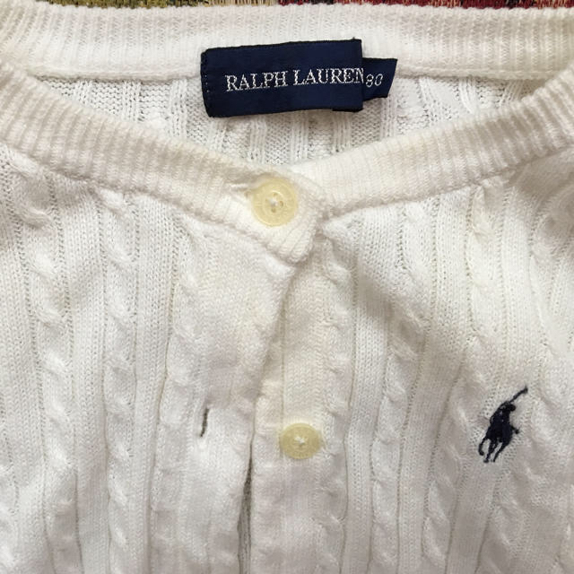 Ralph Lauren(ラルフローレン)のラルフローレン カーディガン キッズ/ベビー/マタニティのベビー服(~85cm)(カーディガン/ボレロ)の商品写真