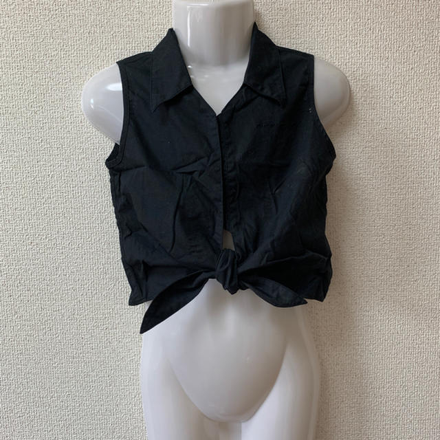 COMME CA ISM(コムサイズム)のcomme ca ism コムサ 黒 シャツ 120  キッズ/ベビー/マタニティのキッズ服男の子用(90cm~)(ブラウス)の商品写真