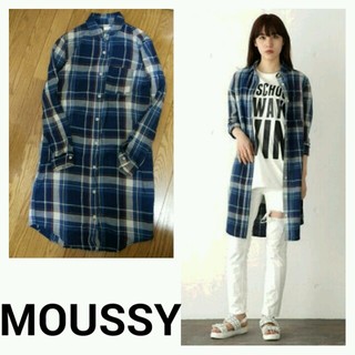 マウジー(moussy)のMOUSSY♡チェックシャツ(シャツ/ブラウス(長袖/七分))