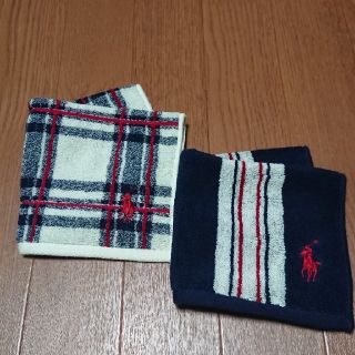 ラルフローレン(Ralph Lauren)のSALE 新品タオルハンカチ (ハンカチ/ポケットチーフ)