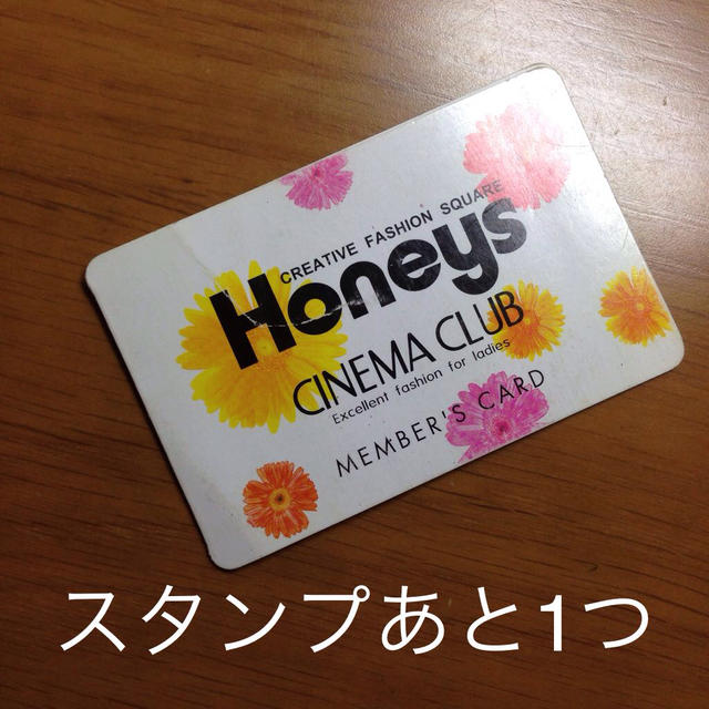 HONEYS(ハニーズ)の【お値下げ可】ハニーズポイントカード チケットのチケット その他(その他)の商品写真