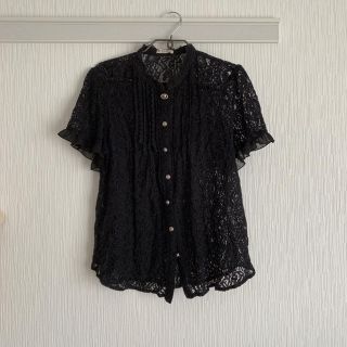 アクシーズファム(axes femme)のレースブラウス axesfemme(シャツ/ブラウス(半袖/袖なし))