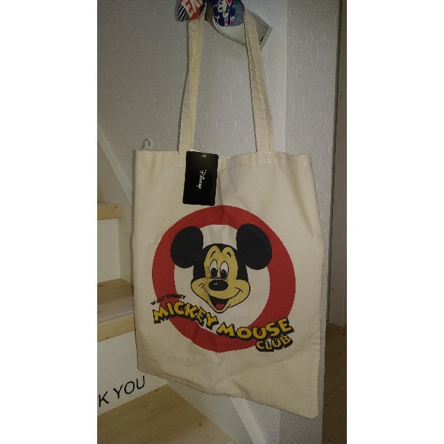 ミッキーマウス(ミッキーマウス)のミッキートートバック レディースのバッグ(トートバッグ)の商品写真