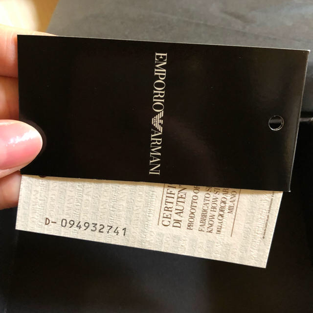 Emporio Armani(エンポリオアルマーニ)の値下げ  カードケース  名刺入れ レディースのファッション小物(名刺入れ/定期入れ)の商品写真