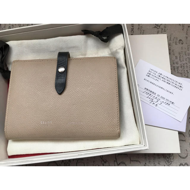 CELINE 2つ折り財布