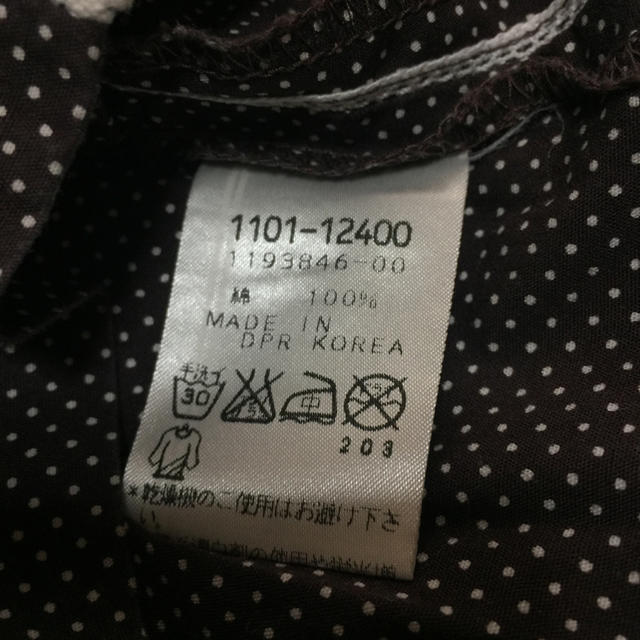 BeBe(ベベ)の美品 BeBe 百貨店購入 100㎝ 夏服 コットン シャツワンピース キッズ/ベビー/マタニティのキッズ服女の子用(90cm~)(ワンピース)の商品写真