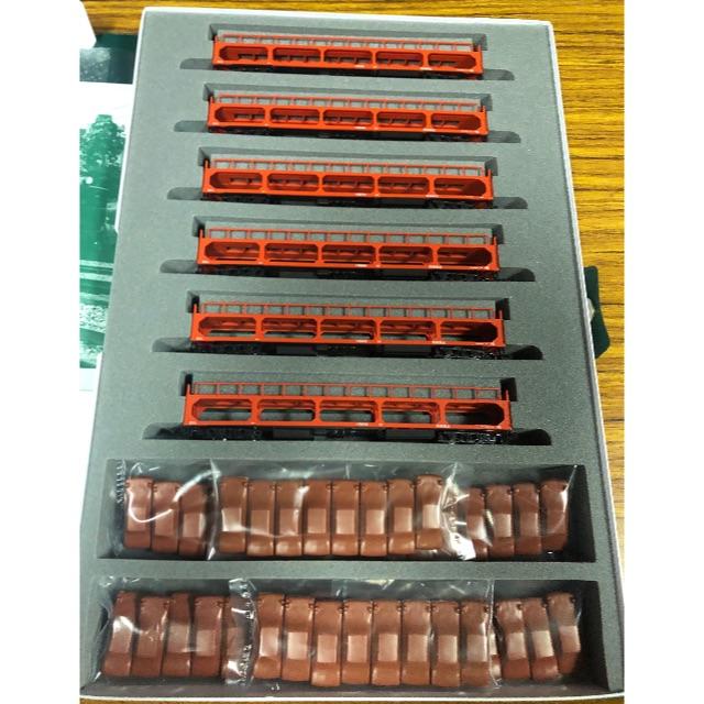 新品 KATO 10-1448 ク5000 6両セット(積載用自動車付属)