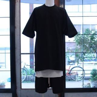 リックオウエンス(Rick Owens)のリックオウエンス ビッグT 黒(Tシャツ/カットソー(半袖/袖なし))