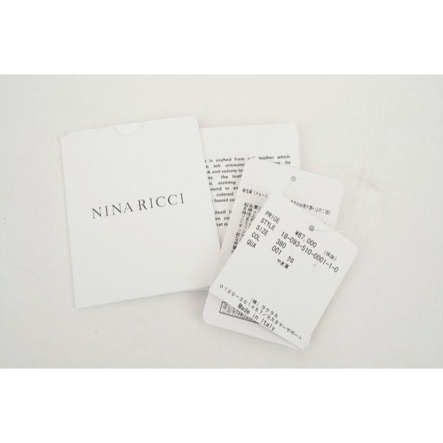 NINA RICCI(ニナリッチ)の【未使用】NINA RICCI ニナリッチ スエード パンプス 黒 約24ｃｍ レディースの靴/シューズ(ハイヒール/パンプス)の商品写真