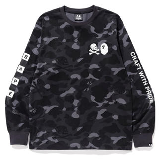 アベイシングエイプ(A BATHING APE)のsubway様 BAPE® NBHD CAMO LONG SLEEVE TEE(Tシャツ/カットソー(七分/長袖))