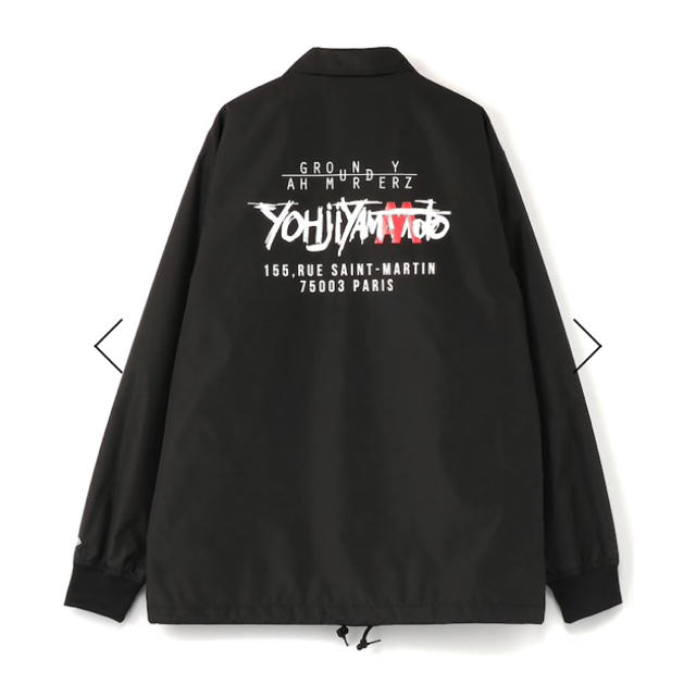 Yohji Yamamoto(ヨウジヤマモト)のgroundy newera×redspider コーチジャケット 値下げ メンズのジャケット/アウター(ナイロンジャケット)の商品写真