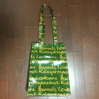 ハロッズ(Harrods)の英国 ハロッズ ナイツブリッジ グラフィティー エコバッグ 送料無料(エコバッグ)