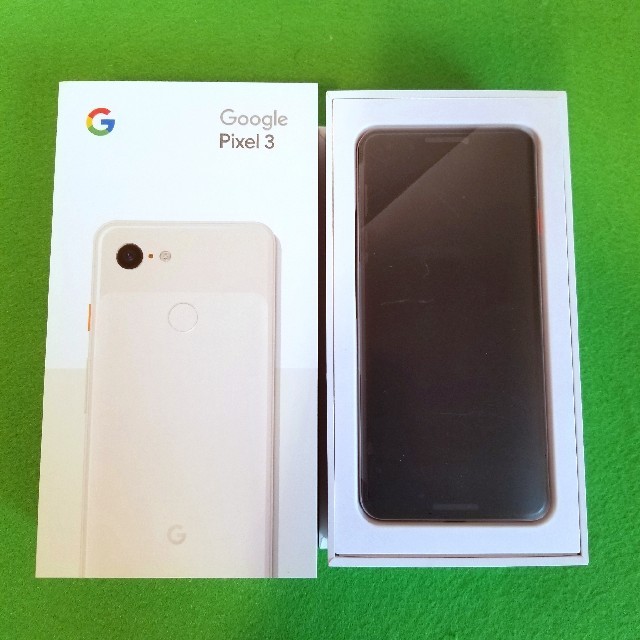 ☆SIMロック解除済☆Google Pixel3  64GB ピンク白ロム スマホ/家電/カメラのスマートフォン/携帯電話(スマートフォン本体)の商品写真