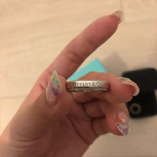 ティファニー(Tiffany & Co.)のティファニーメンズリング💍プラチナPT950(リング(指輪))