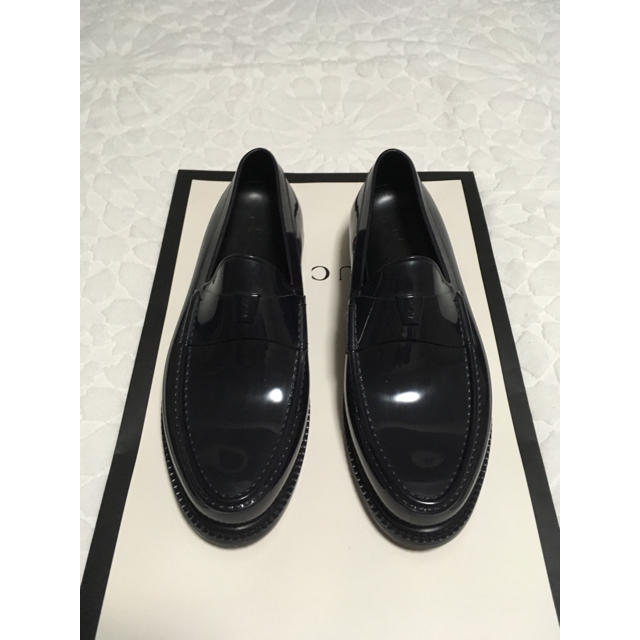 Saint Laurent(サンローラン)のYves Saint Laurent ブラックシューズ 40 メンズの靴/シューズ(長靴/レインシューズ)の商品写真