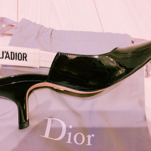 dior エナメルパンプス♡