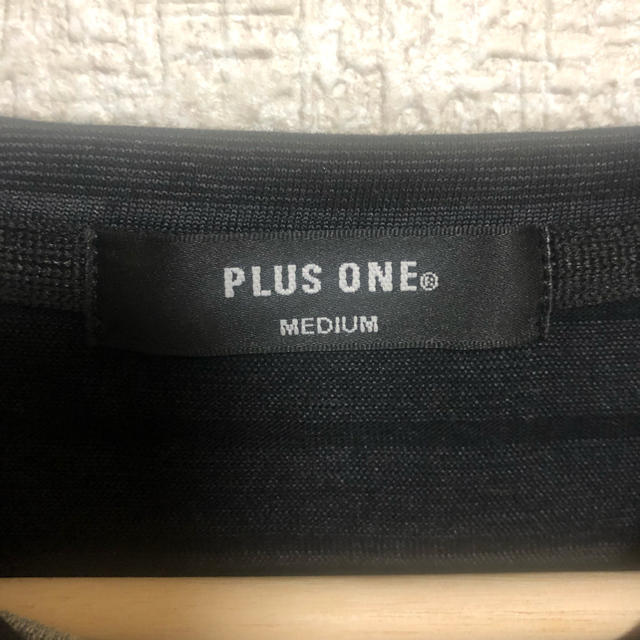 PLUS ONE(プラスワン)の未使用！PLUS ONE Tシャツ Mサイズ メンズのトップス(Tシャツ/カットソー(半袖/袖なし))の商品写真