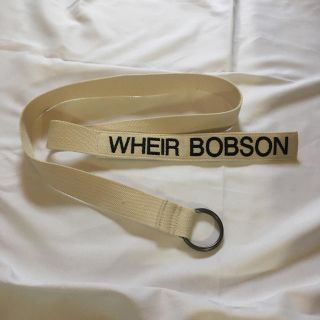 アーバンリサーチ(URBAN RESEARCH)のWHEIR Bobson　ダブルリングベルト(ベルト)