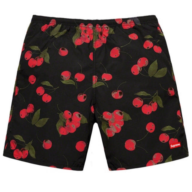 黒 Supreme Nylon Water Short