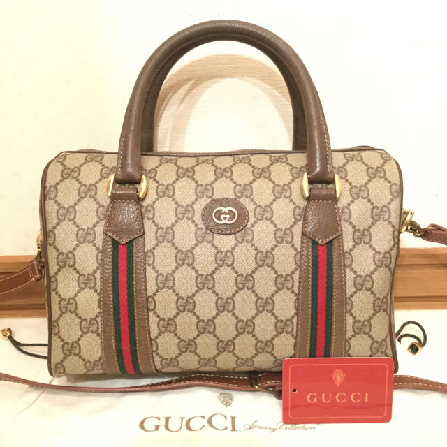 Gucci - 極美品♡希少GUCCI原型モデル オールド GUCCIグッチ ショルダーバッグの通販 by とも's shop｜グッチならラクマ