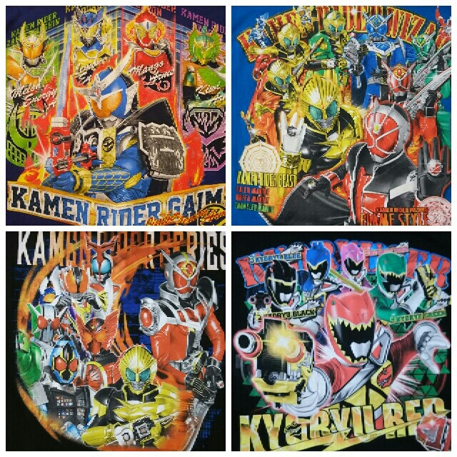 BANDAI(バンダイ)の特撮ヒーロー Tシャツ 仮面ライダー キョウリュウジャー キッズ/ベビー/マタニティのキッズ服男の子用(90cm~)(Tシャツ/カットソー)の商品写真