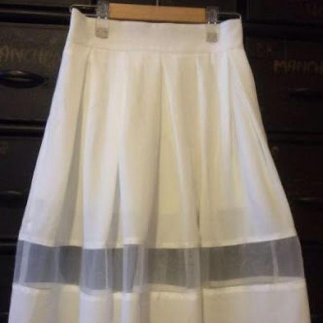 dholic(ディーホリック)のdholic シースルースカート レディースのスカート(ひざ丈スカート)の商品写真