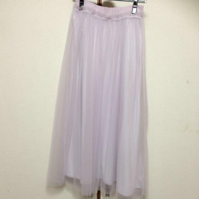 GU(ジーユー)のLARME×G.U チュールスカート レディースのスカート(ロングスカート)の商品写真